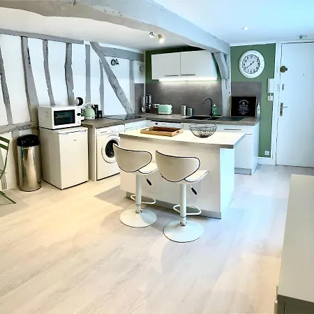 La Porte Cauchoise - Hypercentre Coquet Branche Apartment