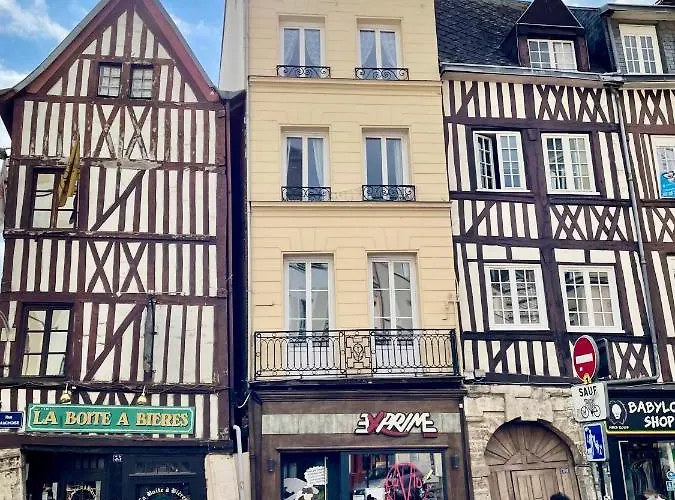 Appartement La Porte Cauchoise - Hypercentre Coquet Branche *