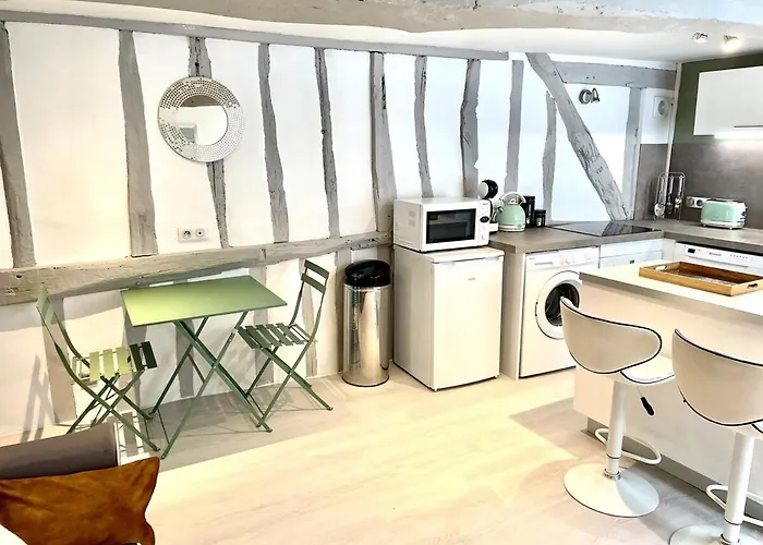 Appartement La Porte Cauchoise - Hypercentre Coquet Branche *